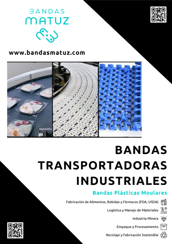 Catálogo bandas modulares plásticas