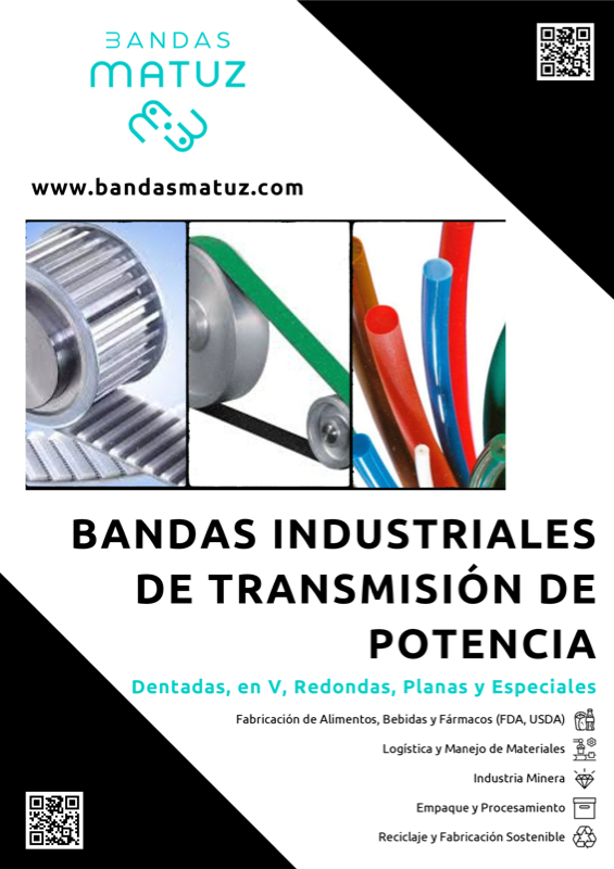 Catálogo bandas de transmisión de potencia