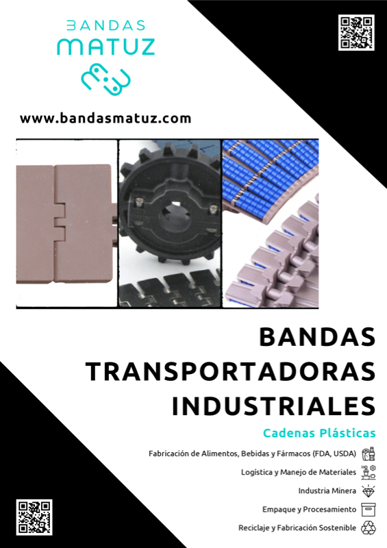Catálogo cadenas plásticas y metálicas