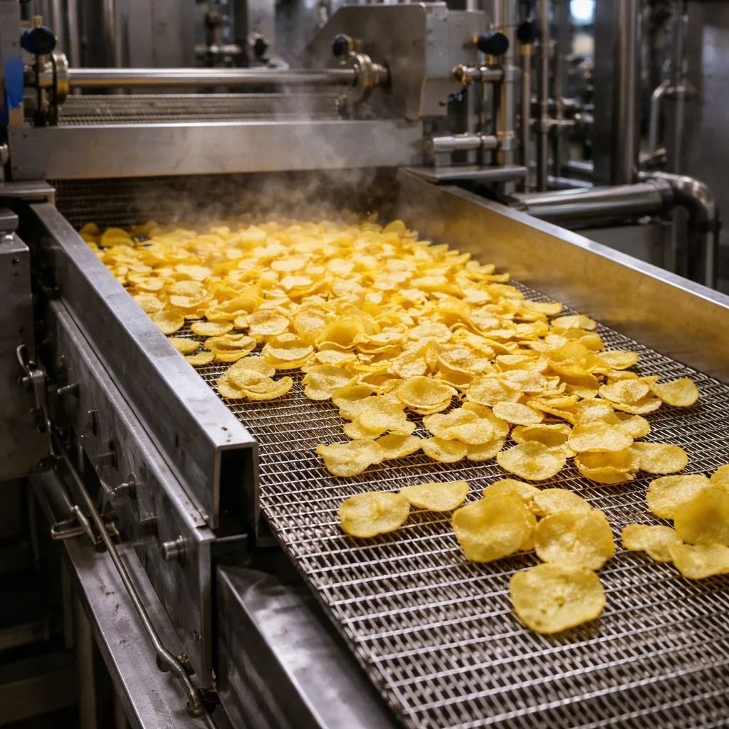 Cintas transportadoras metálicas industriales de alta resistencia